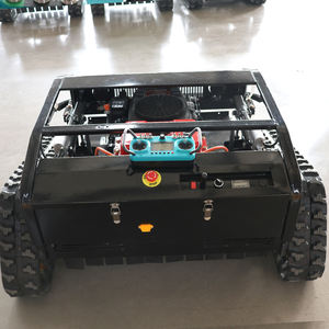 Cortacésped autopropulsado con control remoto inteligente pequeño para todo terreno, cortacésped sobre orugas, cero giro, máquinas cortadoras de césped para montar - Product Image 2