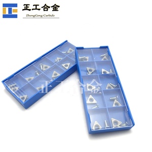 Chinesische Fabrik Großhandel Ammco Dreieck Cutter CB6914-10 Wolfram carbid Brems drehmaschine Bits für Stahl/Gusseisen - Product Image 6