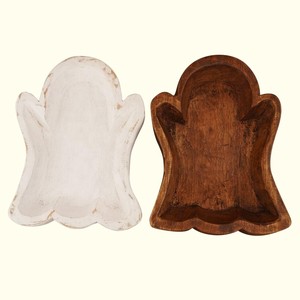 Support de <span class=keywords><strong>bougie</strong></span> en <span class=keywords><strong>bois</strong></span> massif de haute qualité, fait main, pour décoration de Noël ou d'Halloween, vente en gros - Product Image 3
