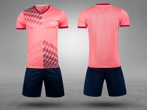 Voetbalshirt bedrukt met meerdere kleuren, sneldrogend, ademend, milieuvriendelijk, op maat gemaakt, professioneel trainingsclubuniform, korte mouw - Product Image 5