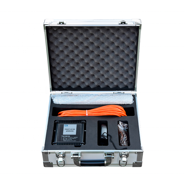 Portable Deep Ultrasonic 200M Underground Pipe Line Leakage Meter Alarm Underground Water Detector for Sale
