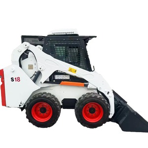 Minicargadora Original S18 de Bajo Precio, Cargadora de Ruedas de 2 y 3 Toneladas, Minicargadora de Dirección Deslizante de Segunda Mano en Venta, Certificación CE, con Martillo Hidráulico - Product Image 1