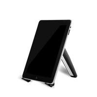 IKATAK 2-en-1 Support pliable pour ordinateur portable et tablette Mini support d'ordinateur portable pour bureau à domicile