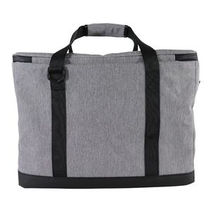 Sac à lunch isotherme pliable extra large et robuste, étanche, 45L, en polyester 600D, avec poche avant et fermeture éclair - Product Image 4
