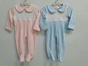 Pakaian Bayi Monogram, Baju Bayi Baru Lahir, Baju Bayi Kembar, Pakaian Bayi Seragam, Pakaian Bayi untuk Foto, Pakaian Bayi Pulang Rumah - Product Image 4