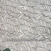 Mosaïque de coquillages Capiz naturels pour la décoration intérieure et la décoration de meubles DIY