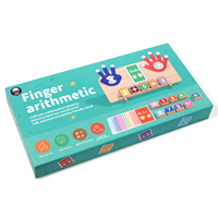 Nouveauté 2026 : Jeu d'apprentissage des chiffres Montessori en bois pour bébés, abaque éducatif, outils pédagogiques, jouets cadeaux pour garçons et filles