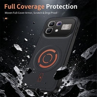Support de charge magnétique sans fil pour voiture avec protection intégrale pour Tecno Infinix HOT 70 Smart 20 POP 10 Plus Spark-GO2