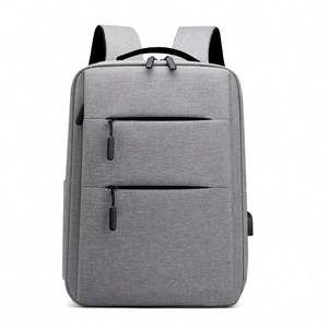 Sac à dos pour ordinateur portable unisexe pour homme avec logo personnalisé, nouveau design, sac d'école pour étudiants, sac à dos de voyage avec USB, vie quotidienne - Product Image 2