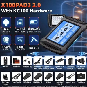 Programador de Llaves Profesional XTOOL X100 PAD3 X100 PAD 3 Elite 2026 con KC100 Versión Global, Funciona con VW 4ª/5ª Generación Immo - Product Image 6