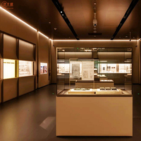 Armoires d'exposition de musée personnalisées haut de gamme Fournisseur de présentoirs de musée de conception professionnelle