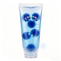 Jouet créatif en TPR souple en forme de dentifrice pour filles, anti-stress à rebond lent avec motifs de fruits et paillettes, idéal pour le bureau et les voyages