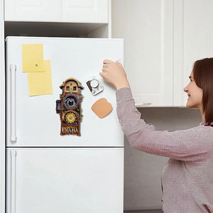 Imanes de Colección Turística, Imanes <span class=keywords><strong>para</strong></span> Refrigerador con Reloj Astronómico |   Recuerdo de Viaje Decorativo <span class=keywords><strong>para</strong></span> Guardar Recuerdos - Product Image 2