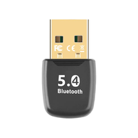 Adaptateur Dongle USB sans fil BT 5.4, sans pilote, récepteur audio musical pour PC portable, Dongle récepteur audio musical, émetteur USB