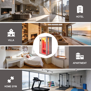 <span class=keywords><strong>Sauna</strong></span> a infrarossi 2026 di ultima generazione con terapia a luce rossa e specchio touch screen intelligente, <span class=keywords><strong>sauna</strong></span> a infrarossi da interno per 2 persone - Product Image 3