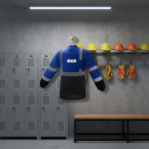 เสื้อยืดชุดทำงานแบบแห้งเร็วสะท้อนแสงมองเห็นได้ชัดเจน ยี่ห้อ QH - Product Image 1