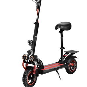 Scooter électrique tout-terrain 800W avec moteur sans balais et siège pour adultes, pour les trajets quotidiens et l'utilisation quotidienne - Product Image 1