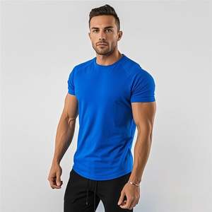 Camiseta de cuello grueso pesado <span class=keywords><strong>2023</strong></span>, camiseta en blanco personalizada con cuello simulado para hombre - Product Image 6