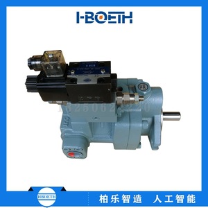 ปั๊มไฮดรอลิกแบบลูกสูบแปรผัน Hongxu รุ่น P33-E3-F-R-01 3 จังหวะ ควบคุมแรงดันด้วยแม่เหล็กไฟฟ้าสองระดับ - Product Image 1