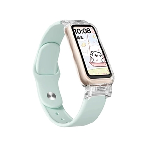 BEEFLYPOWER Best <strong>Price</strong> clear PC Case with Strap Silicone Sports Integrated Watch <strong>Band</strong> for <strong>Huawei</strong> <strong>Band</strong> 7 <strong>6</strong> for <strong>Huawei</strong> <strong>Band</strong> 8/9/10 - Product Image 5