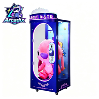 Nouvelle Offre Promotionnelle : Machine à griffes à monnayeur, jeu de coupe de peluches géantes à thème de barbier ou 'Coupe la corde', pour centres commerciaux et parcs d'attractions