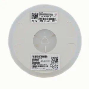 Resistência do chip YAGEO 1206 220m ohm 1% 1/4W RL1206FR-070R22L