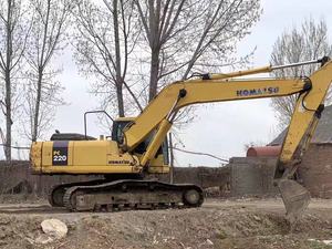 Komatsu – pelle hydraulique à chenilles pc220-7 d'occasion, bas prix, 220 à 7, bon excavateur, 220, 22 tonnes - Product Image 3