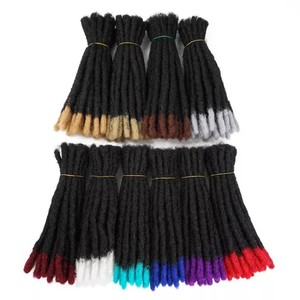 Peluca trenzada <span class=keywords><strong>para</strong></span> <span class=keywords><strong>hombres</strong></span> y mujeres, <span class=keywords><strong>extensiones</strong></span> <span class=keywords><strong>de</strong></span> cabello sintético <span class=keywords><strong>de</strong></span> 10 pulgadas, estilo Hip Hop Reggae - Product Image 5