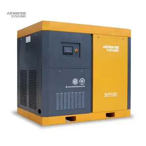 ASME Certificate Long Life 8bar 6bar 75KW Two Stage Portable Screw Air Compressor