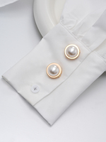 Nouvelles boutons décoratifs amovibles multi-tailles avec perles pour chemises, boutons de manchette, manteaux et chapeaux