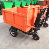 Kit moteur pour brouette électrique de jardin, chariot à trois roues avec pneus pleins, 300-8, garantie 1 an, capacité 270L, puissance 1300W