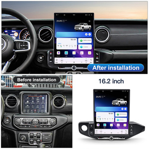 STWEI 16.2'' para Jeep Wrangler JL Gladiator Pickups JT 2018-2023, Radio para Auto, Multimedia, Video, Carplay, Audio, Navegación, Unidad Principal - Product Image 3
