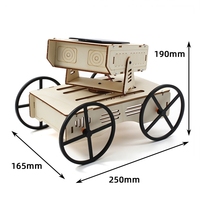 Kit de robot DIY OKYN-Y2856 à énergie solaire avec radar, expérience scientifique, jouet STEM pour enfants et adolescents
