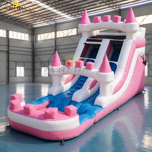 Tobogán Inflable con <span class=keywords><strong>Piscina</strong></span> y Red de Seguridad <span class=keywords><strong>para</strong></span> Centros Infantiles, Escuelas y Alquiler de Verano - Product Image 3