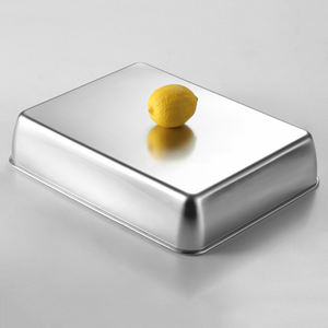 Plateau de cuisson en acier inoxydable 304 de qualité alimentaire, plateau de cuisson profond pour Restaurant, plateaux de service pour Restaurant d'hôtel - Product Image 6