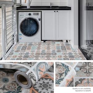 Alfombrillas de PVC Impresas Personalizadas al por Mayor, Estilo Marroquí, Adhesivos de Pared Autoadhesivos DIY, Decoración de Pared, Adhesivos para Renovación del Hogar - Product Image 4