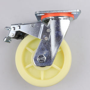 CMCL Schwerlast-Lenkrollen mit Bremsen Werkzeugkasten 5 Zoll Nylon-Rollen - Product Image 3