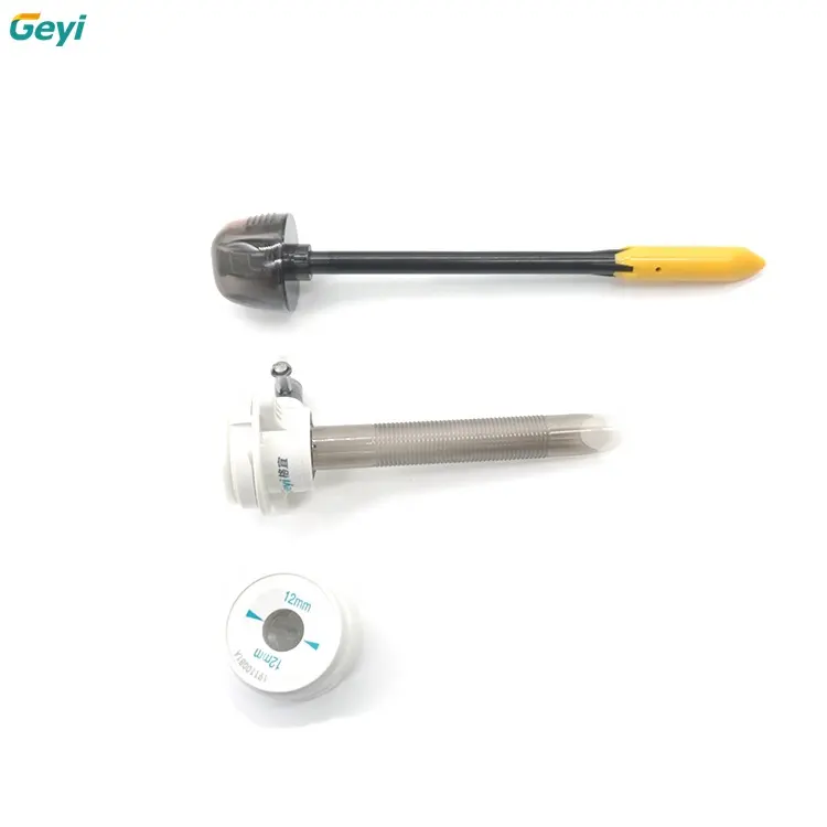 Geyi Factory Trocar Sekali Pakai, Instrumen Bedah Laparoskop Bermanik 5Mm 10Mm 12Mm untuk Bedah Minimal Invasif