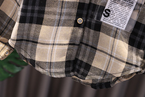 Vêtements pour enfants de haute qualité, ensembles de vêtements pour enfants, chemise unie pour garçons, ensemble jean et chemise, ensembles 2 pièces - Product Image 4