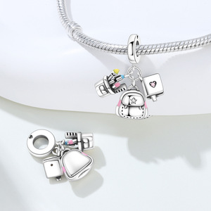 White copper <b>bead</b> <b>bracelet</b> – a unique accessory suitable for both men and women, perfect for student and school life - Product Image 5