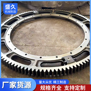 Custom-Made Cast Ring <b>Gears</b> for Industrial Transmission Various Specifications for Ball Mill Segmented Large <b>Gear</b> Rings - Product Image 3