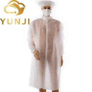 Disposable Lab Coat Disposable Visitor Coats Disposable Gowns Surgical Lab Coat