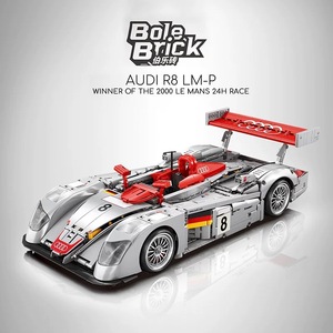Audi R8 Racing Car <b>Building</b> <b>Blocks</b> 23044 800+ Pieces for Teenagers Age 8-13 Unisex - Product Image 2