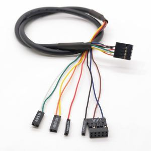 Konektor Dupont dengan Kabel Jumper Wire 2.0mm Pitch 2.54MM 2/3/4/5/6/7/8/9/10Pin 2P/3P/4P/5P Perakitan - Product Image 1