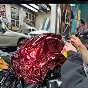 Premium PET PVC alto brillo metálico líquido dragón rojo sangre vinilo envoltura película coche motocicleta liberación <span class=keywords><strong>de</strong></span> aire coche CAMBIO <span class=keywords><strong>DE</strong></span> Color película - Product Image 5