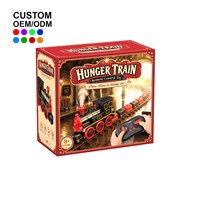 Train interactif RC appétissant qui mange des blocs magnétiques et grandit, voiture à vapeur télécommandée pour enfants, cadeau de Noël