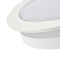 Plafonnier LED rond IP65 IK10 dimmable pour toilettes publiques