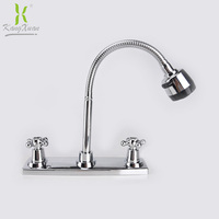 Robinet de cuisine flexible avec tuyau, nouveau design, robinet de douche de cuisine avec tête de pulvérisation à 2 fonctions