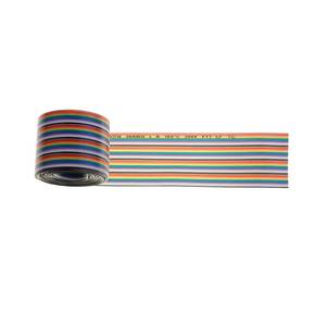 Cable Plano Tipo Arcoíris Eowpower de 40 Pines, 2 Metros, Conector IDC, Cable de Cobre con Aislamiento de PVC - Product Image 2