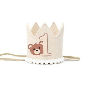 Decoraciones para el Primer Cumpleaños, Pancarta para Silla Alta, Adornos para Niños y Niñas, Adorno para Pastel con Gorro de Cono, Fondo para Fotos de Fiesta - Product Image 5